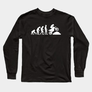 Motocross Evolution Design Long Sleeve T-Shirt